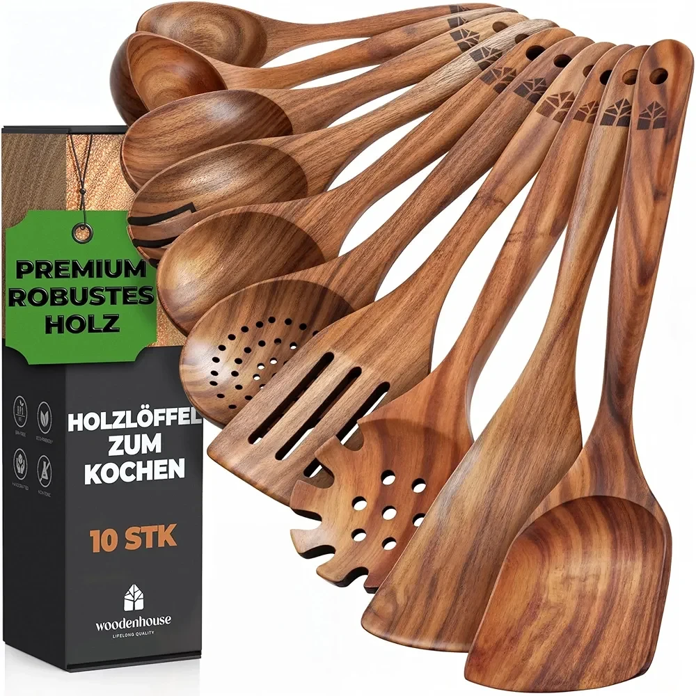 Holzkochlöffel Set WOODENHOUSE