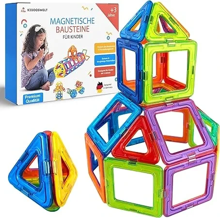 Magnetische Bausteine für Kinder KIDDOSWELT