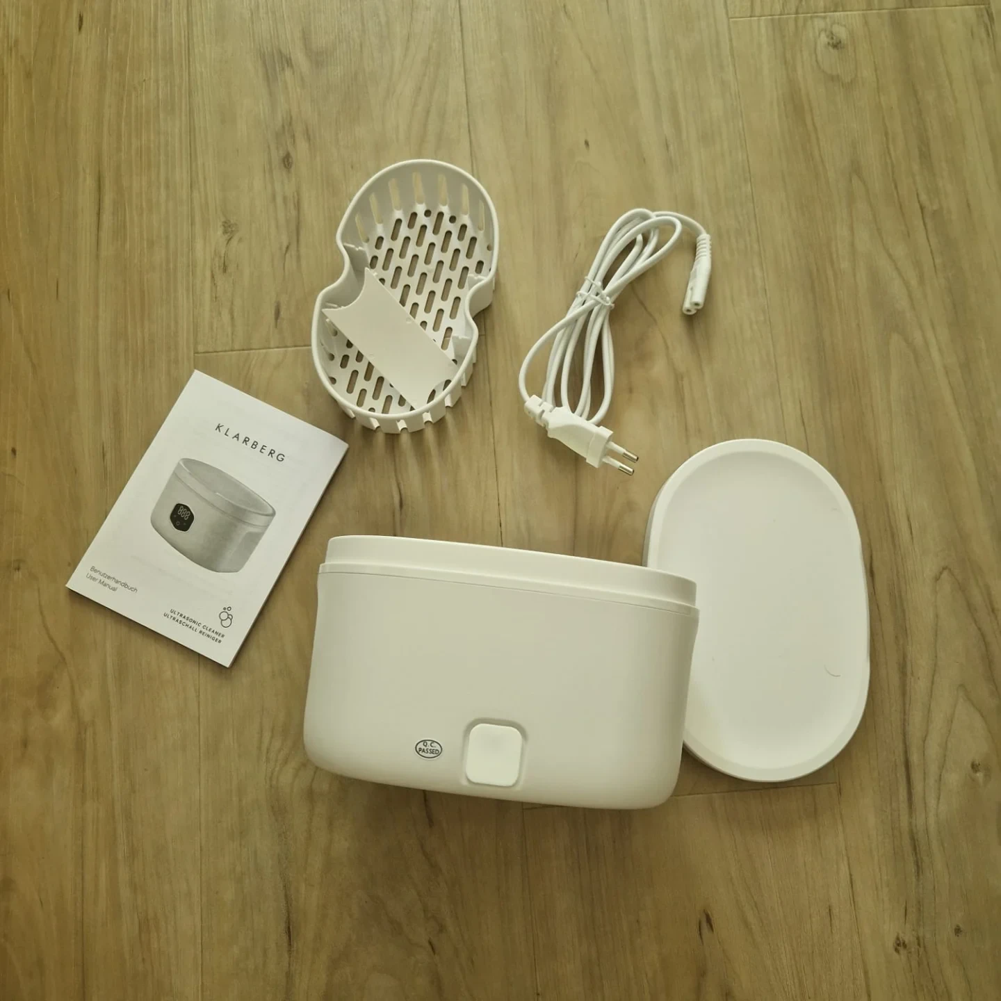 Ultraschallreinigungsgerät
Unboxing