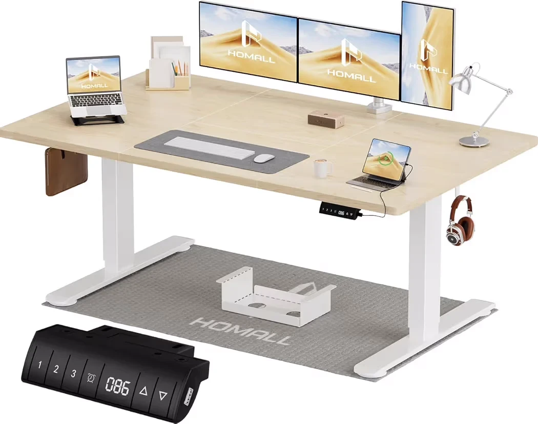 Höhenverstellbarer Schreibtisch Homall Höhenverstellbarer Schreibtisch Homall