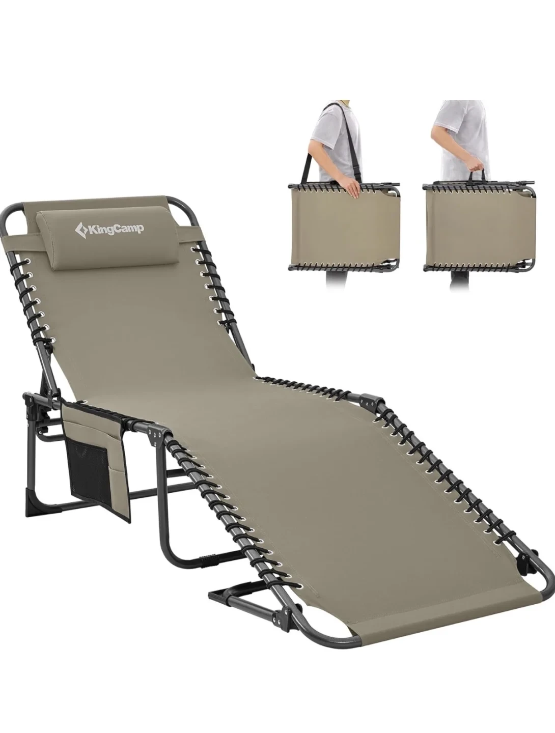 KingCamp – Sonnenliege Klappbar KingCamp – Sonnenliege Klappbar