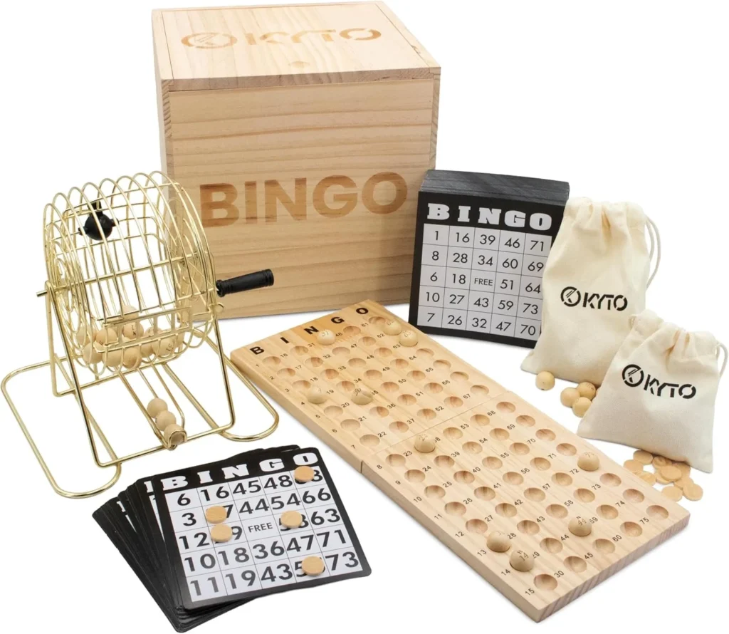 Kyto Bingo Deluxe Premium Hout Kyto Bingo Deluxe Premium Hout