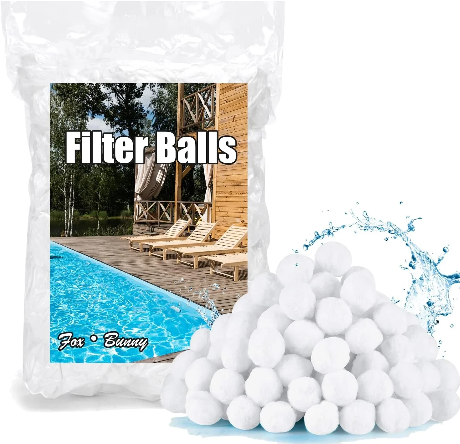 Fox Bunny Filterbälle Pool 700g