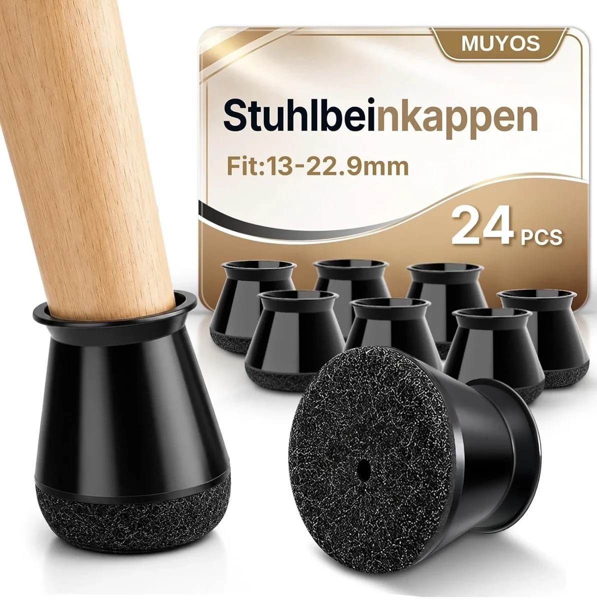 MUYOS- Stuhlbeinkappen